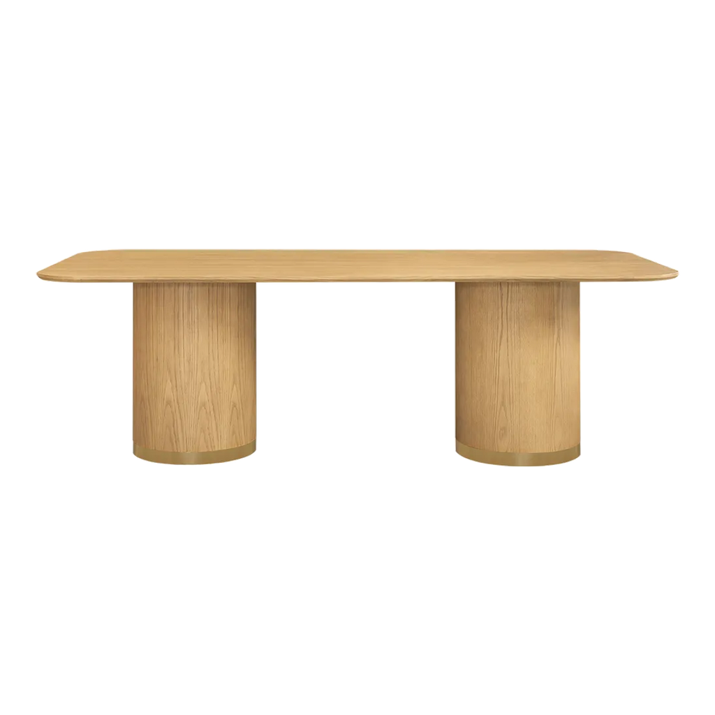 Eli Rectangular Dining Table - 2.4m Oak