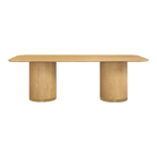 Eli Rectangular Dining Table - 2.4m Oak