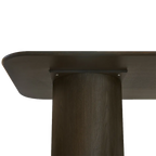 Eli Rectangular Dining Table - 2.4m Smoked Oak
