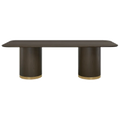 Ellison Rectangular Dining Table - 2.4m Smoked Oak