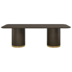 Ellison Rectangular Dining Table - 2.4m Smoked Oak