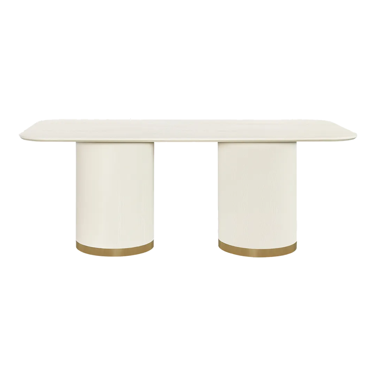 Eli Rectangular Dining Table - 2m Ivory