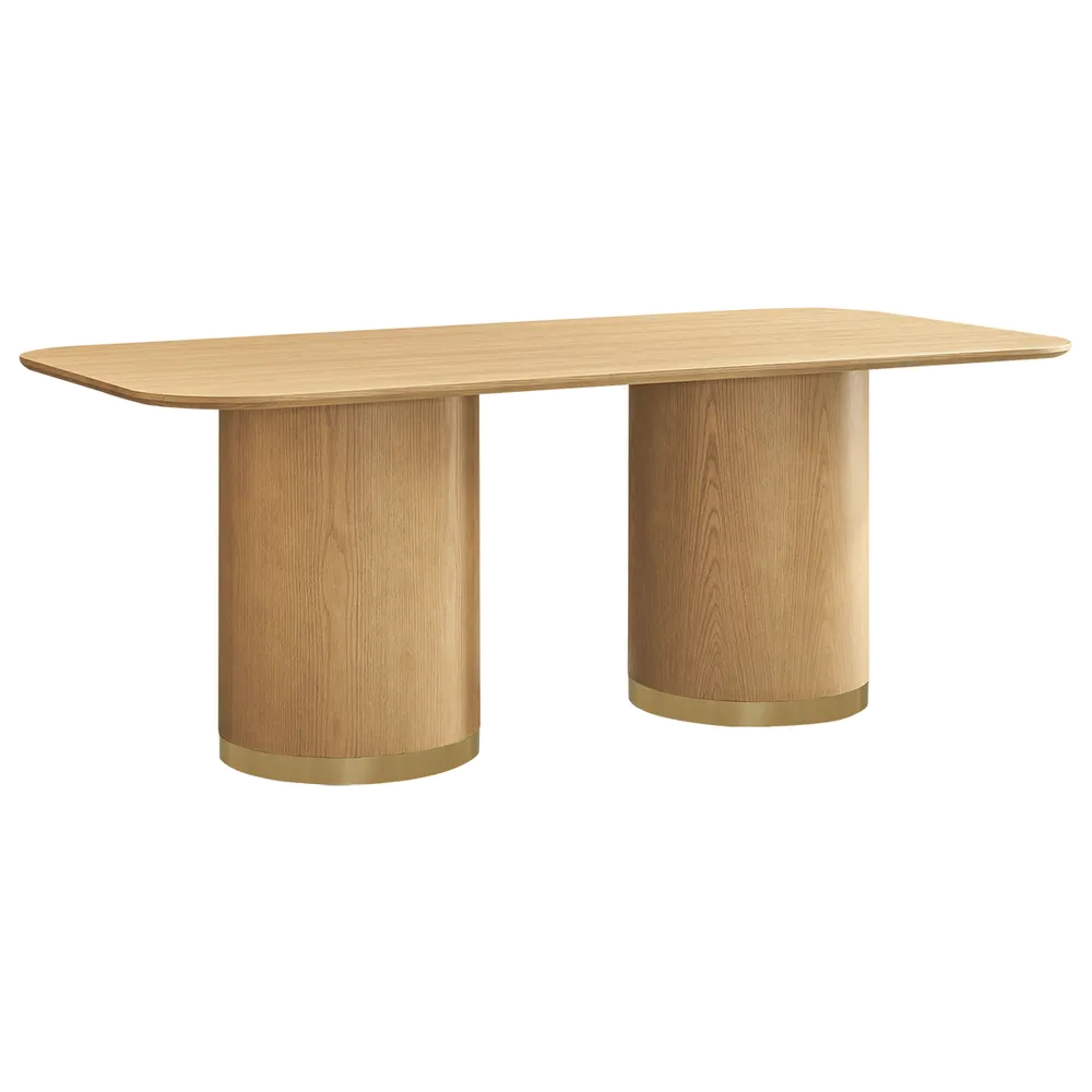 Ellison Rectangular Dining Table - 2m Oak