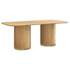 Ellison Rectangular Dining Table - 2m Oak