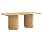 Eli Rectangular Dining Table - 2m Oak