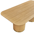 Ellison Rectangular Dining Table - 2m Oak