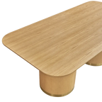 Eli Rectangular Dining Table - 2m Oak