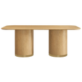 Eli Rectangular Dining Table - 2m Oak