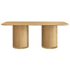 Eli Rectangular Dining Table - 2m Oak