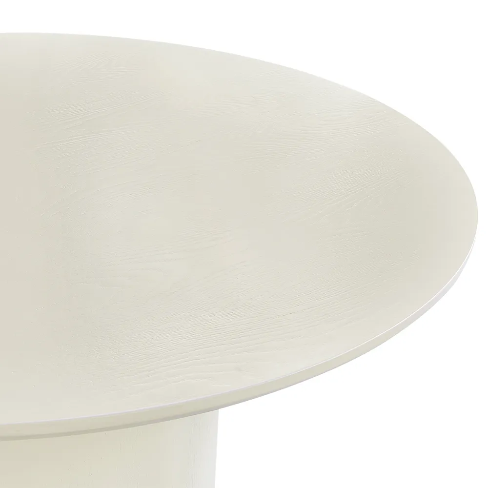 Ellison Round Dining Table - 1.2m Ivory