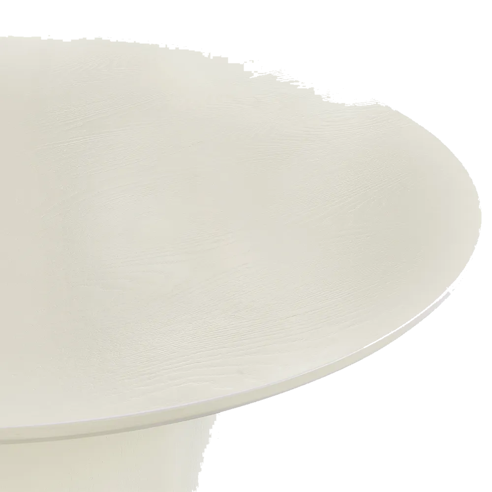 Eli Round Dining Table - 1.2m Ivory