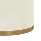 Ellison Round Dining Table - 1.2m Ivory