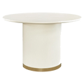 Eli Round Dining Table - 1.2m Ivory