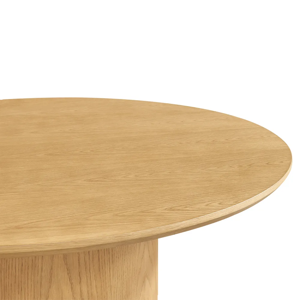 Eli Round Dining Table - 1.2m Oak