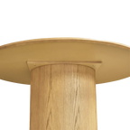 Eli Round Dining Table - 1.2m Oak