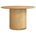 Ellison Round Dining Table - 1.2m Oak