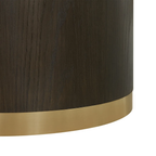 Ellison Round Dining Table - 1.2m Smoked Oak