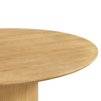 Ellison Round Dining Table - 1.5m Oak