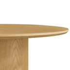 Ellison Round Dining Table - 1.5m Oak