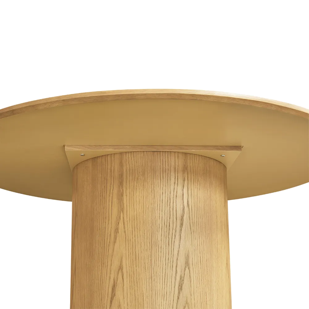 Ellison Round Dining Table - 1.5m Oak
