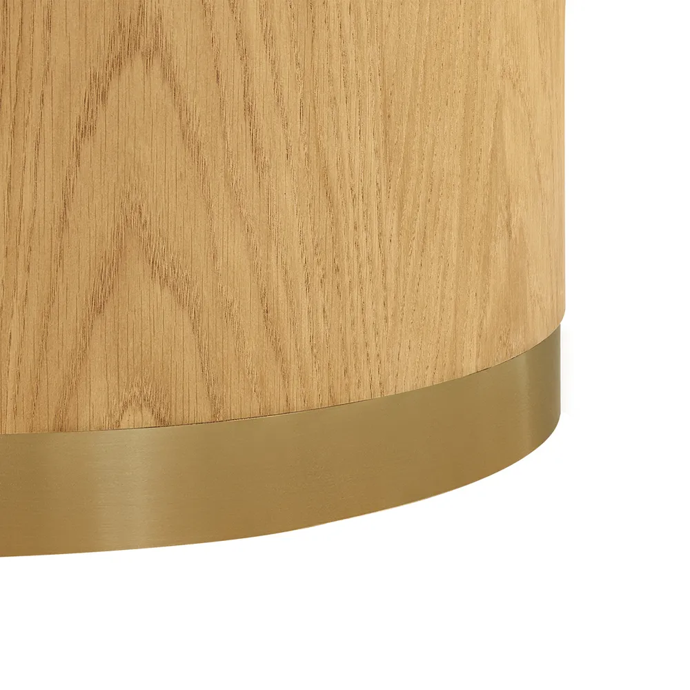 Ellison Round Dining Table - 1.5m Oak