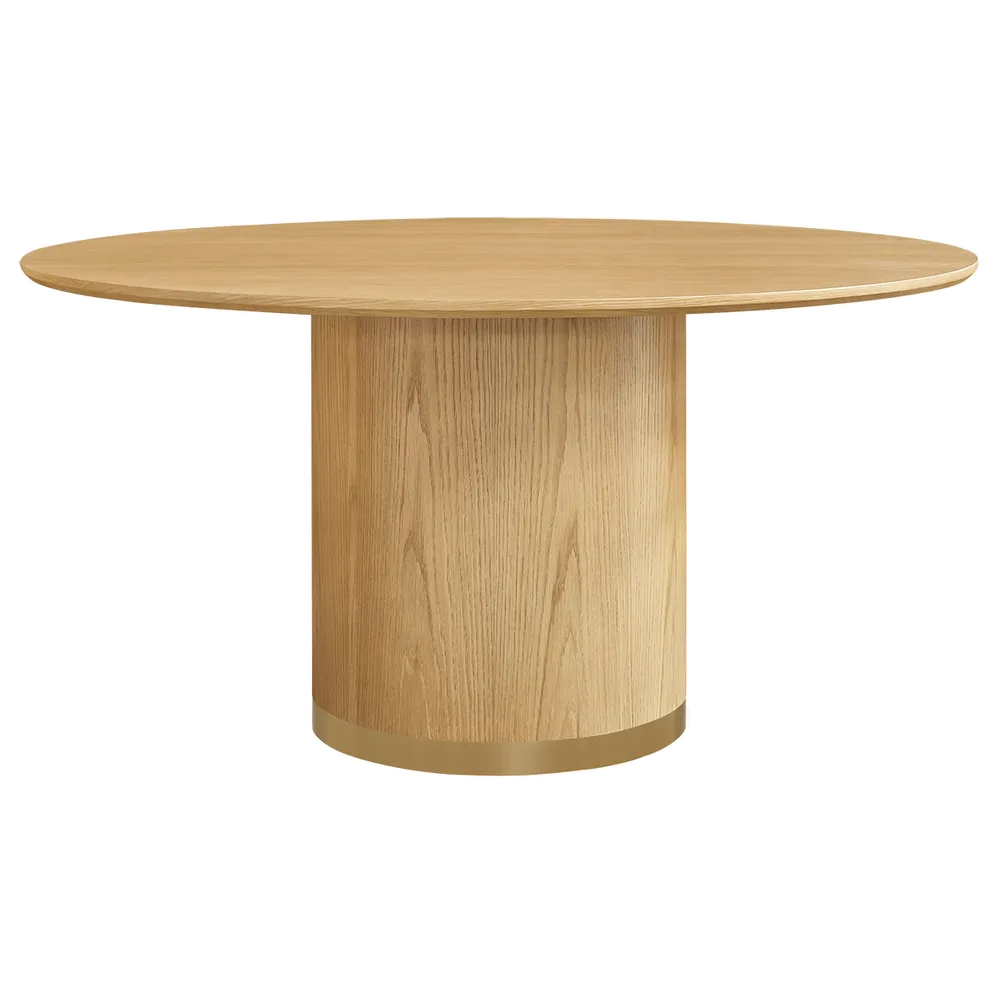 Ellison Round Dining Table - 1.5m Oak