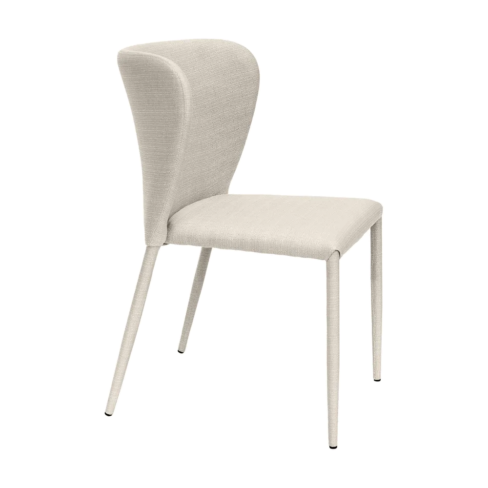 Forrest Dining Chair Set of 2 - Natural w Fabric Legs