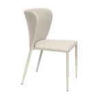 Foley Dining Chair Set of 2 - Natural w Fabric Legs