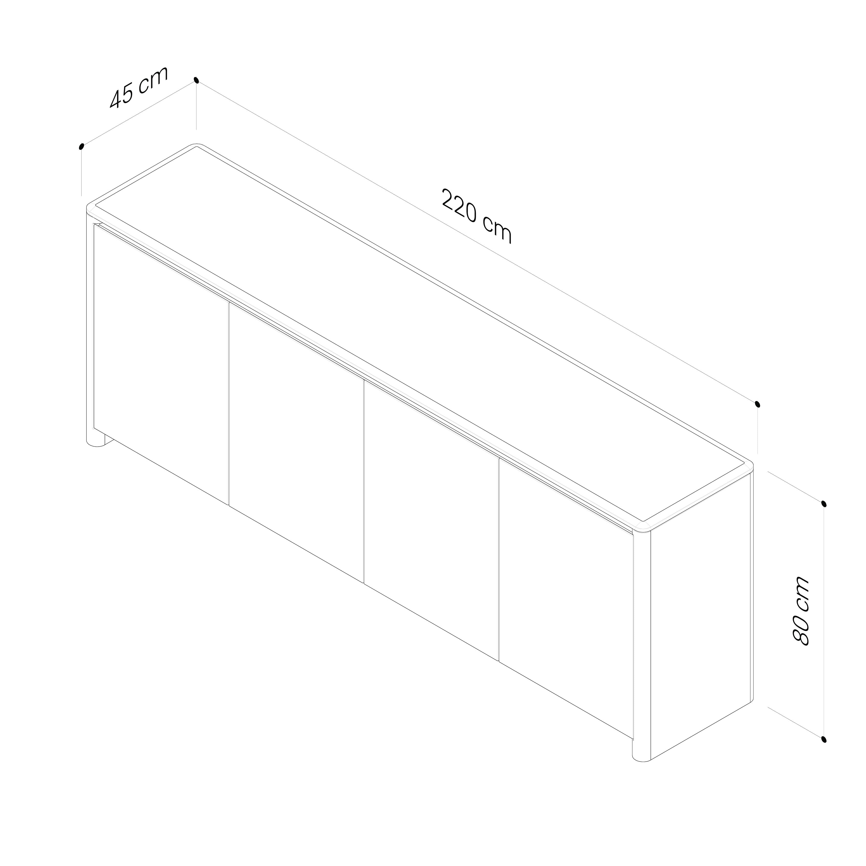 Glenelg 2200 Buffet - Messmate