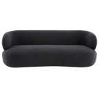 Greenwich 3 Seater Sofa - Black Onyx Boucle