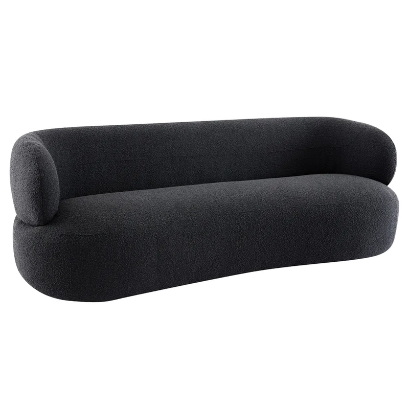 Graystone 3 Seater Sofa - Black Onyx Boucle