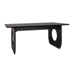 Harrington Oak Desk - Black