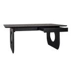 Harrington Oak Desk - Black