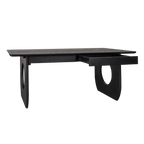 Harcourt Oak Desk - Black