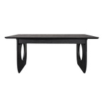 Harrington Oak Desk - Black