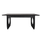 Harcourt Oak Desk - Black