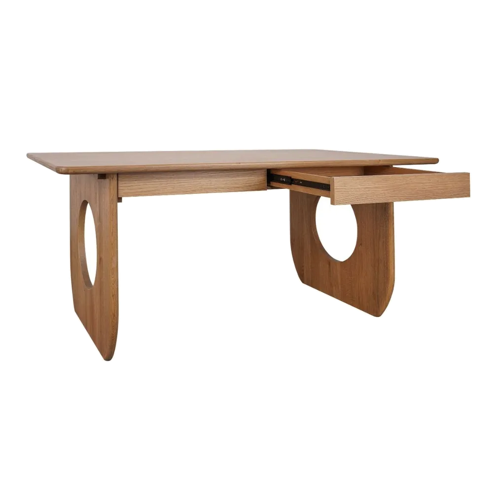 Harcourt Oak Desk - Natural