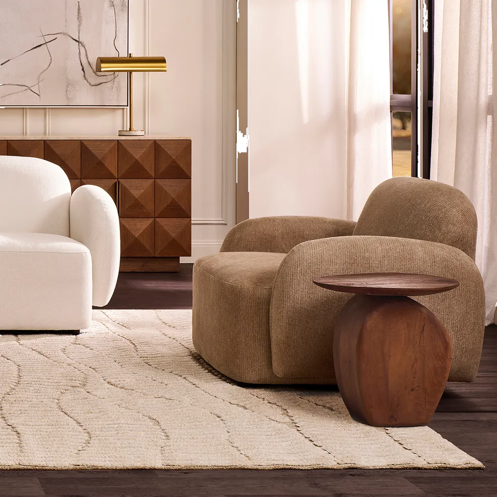Harte Side Table - Walnut