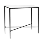 Hawthorne Marble Console Table - Small Black