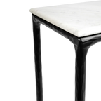 Hawthorne Marble Console Table - Small Black