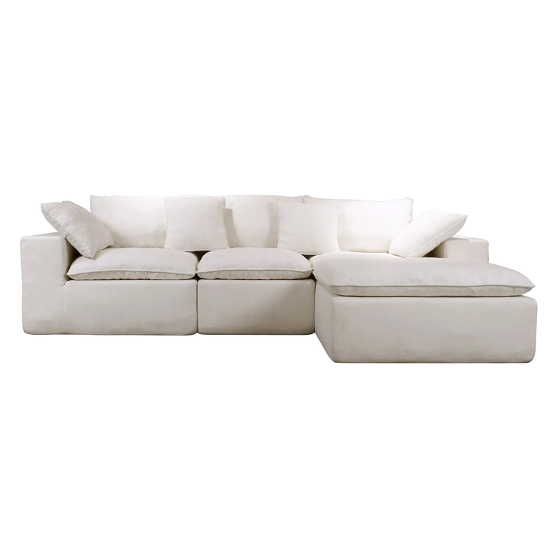 Snowdon Fleece Modular Corner Sofa with Chaise