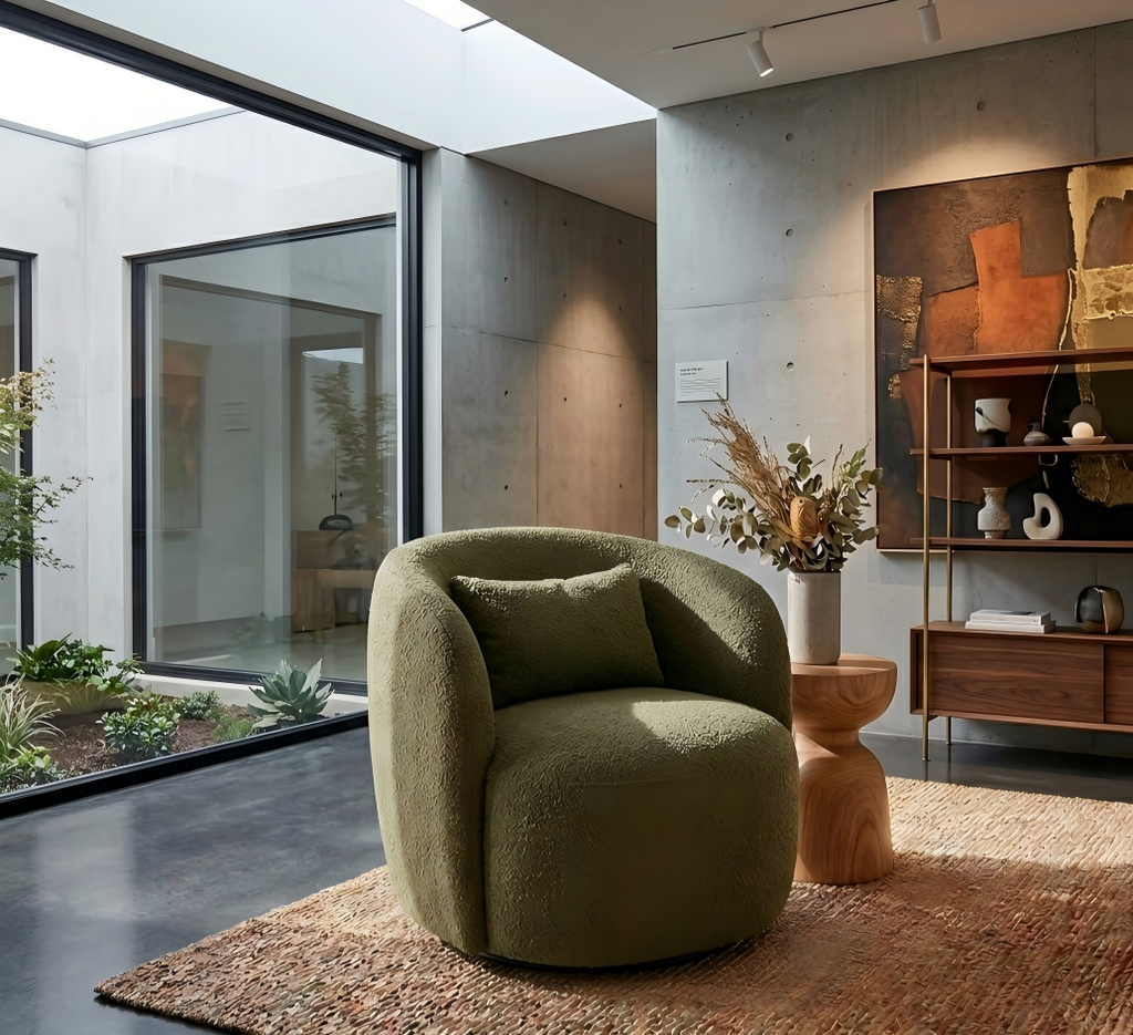 Jade Velvet Accent Chair