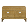 Jill 6 Drawer Chest - Antique Gold
