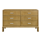 Jill 6 Drawer Chest - Antique Gold
