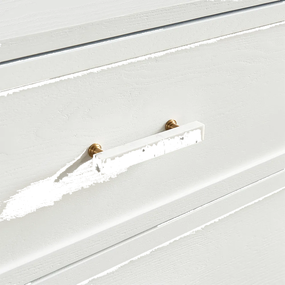 Jill 6 Drawer Chest - White