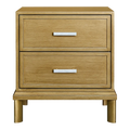 Jill Bedside Table - Antique Gold