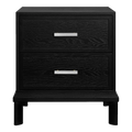Jill Bedside Table - Black