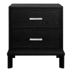 Jill Bedside Table - Black