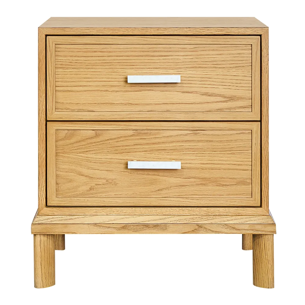 Jarvis Bedside Table - Oak