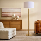 Kingswood Floor Lamp - Brass